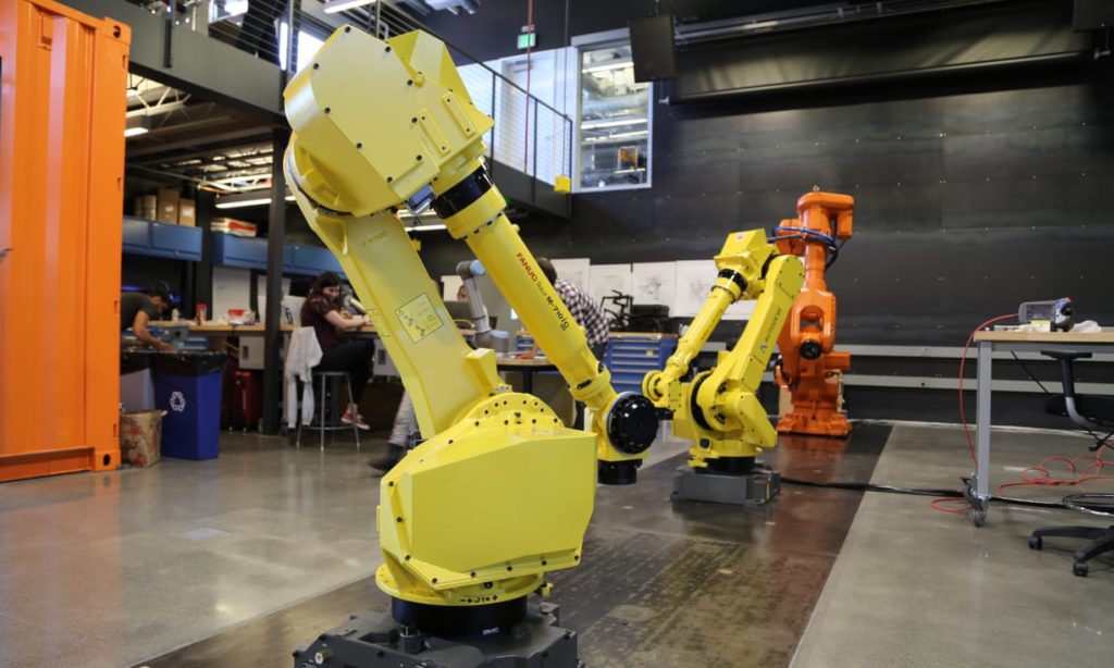 Autodesk’s robotics lab in San Francisco 